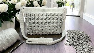 Cartera Hecha con Anillas de Lata. Te Encantará!