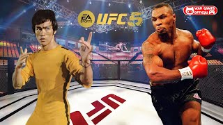 UFC 5 Gameplay - Bruce Lee vs Mike Tyson