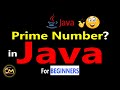 Prime Number Program in Java Revealed! #PrimeNumberInJava