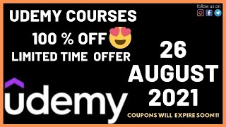 Udemy FREE Courses Certificate | Udemy Coupon Code 2021  #freeudemycourses #Udemycoupon #udemy #2021