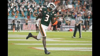 Mike Harley Sr. Miami Hurricanes 2021-22 Highlights