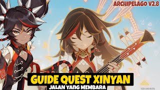 Guide Quest Xinyan "Jalan yang Membara" Genshin Impact v2.8