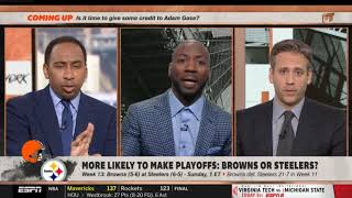 More likely to make Playoffs: Browns or Steelers? | First Take