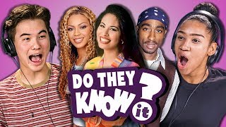 DO TEENS KNOW 90s MUSIC? #19 (REACT: Do They Know It?)