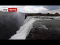 Exclusive: Victoria Falls is 'at risk of disappearing'