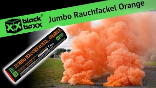 Blackboxx - Jumbo Rauchfackel Orange