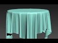3DS MAX TUTORIAL / CLOTH MODIFIER / TABLECLOTH