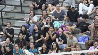 9 5 24 Mililani vs Kapolei Girls Volleyball Game