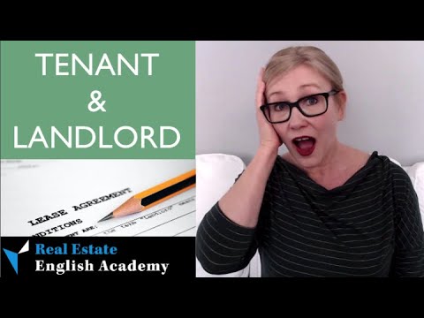 Tenant And Landlord Rights And Obligations With ENGLISH Vocabulary And ...