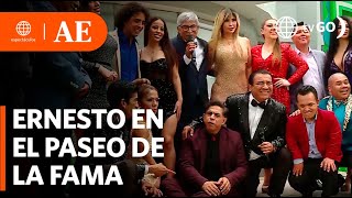 Ernesto Pimentel recibió estrella en paseo de la fama de “América Tv” | América Espectáculos (HOY)