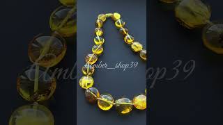 Бусы из янтаря #янтарь #amber #янтарныеукрашения #изделияизянтаря #бусыизянтаря