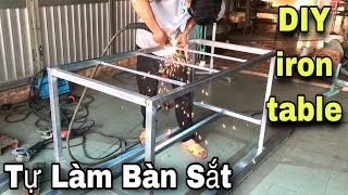 DIY iron table | Hướng dẫn tự làm bàn sắt đơn giản tại nhà