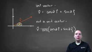Using Angles to Write Vectors