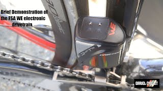 FSA WE Electronic Drivetrain Demonstration