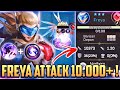 REKOR ATTACK TERBESAR ?! FREYA WYRM + YUKI 3 ! COMBO META MAGIC CHESS TERKUAT TERBARU