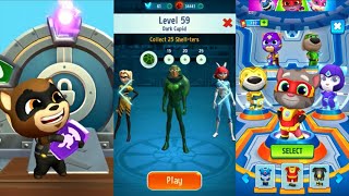 Talking Tom Hero Dash vs Miraculous Ladybug & Cat Noir vs Tom Gold Run 2 (iOS, Android)