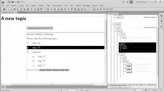 FrameMaker and Word: Context sensitive formatting in DITA