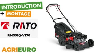 Presentation and assembly of the Rato Multipower RMS51Q-V170 - trailed petrol lawnmower