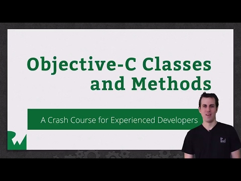Beginning Objective C Classes And Methods Raywenderlich Empower