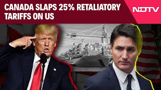 Trump 25 Tariff Canada | Canada's Tit-For-Tat Move, Announces Counter 25 Per Cent Tariffs