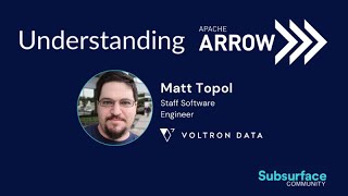 What Is Apache Arrow? Explained by Matt Topol | Dremio