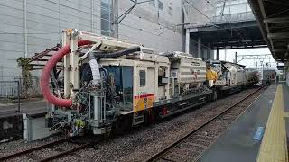 雪降る鹿児島本線川内駅からライブ配信中！