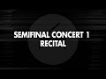 Semifinal Concert 1– Recital 2022 Cliburn Competition