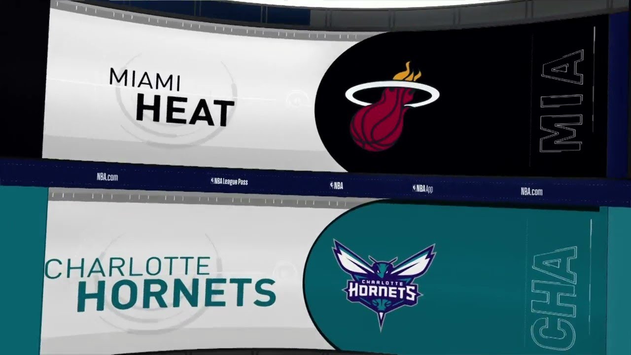 NBA PS Miami Heat Vs Charlotte Hornets Oct 9, 2019 - YouTube