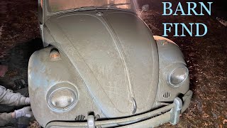 Will it Run and Drive? Forgotten 1967 Vw Beetle Found - First Start in Years!