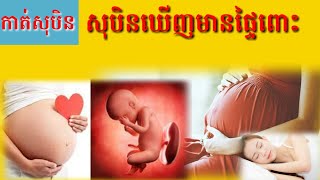 សុបិនឃើញផ្ទៃពោះ-Dreaming seeing of pregnancy