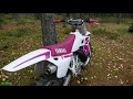 yamaha yz250 1991 first test ride