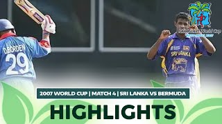 Bermuda takes on the big guns | Sri Lanka vs Bermuda 2007 World Cup Highlights |