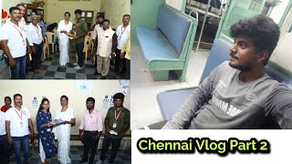 Chennaile oru naal // Chennai Vlog Part 2/ Medical Camp Thiruvallur// #vlog #vlogs #vlogger #chennai