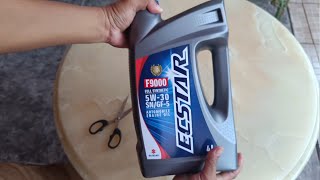 Oli Mesin Resmi Suzuki Karimun Estilo - ECSTAR FULL SYNTHETIC F9000 5W-30  SN/GF 5 - Link Pembelian