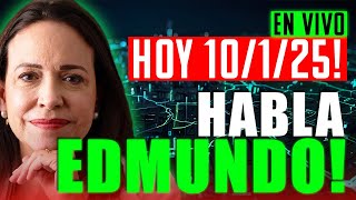 🔴EN VIVO | EDMUNDO GONZALEZ HABLA A VENEZUELA HOY | RUDDYCAST | 10/1/2025