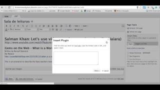 PBWORKS how to add a video to the wiki