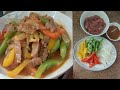 masakan hongkong tumis daging sapi paprika sauce black pepper kesukaan majikanku@liyamenul