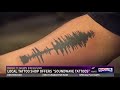 local tattoo shop offers soundwave tattoos