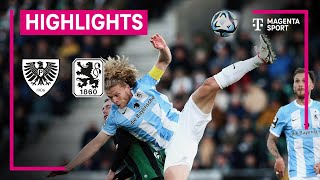 SC Preußen Münster - TSV 1860 München | Highlights 3. Liga | MAGENTA SPORT