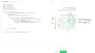 Algorithms: Solve 'Connected Cells' Using DFS