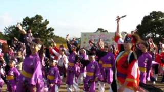 ふくこい祭りinうみなか【総踊り：黒田武士】