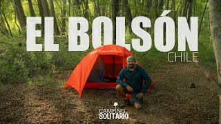 Me fui acampar SOLO al Bolson un VIAJE inmersivo a través de la NATURALEZA en CHILE Vol.1 ⛺️