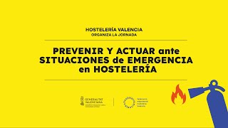 Jornada prevención riesgos laborales: Prevenir y actuar ante situaciones de emergencia en hostelería