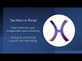 Pisces Moon - What Makes You Feel Secure - What's Your Emotional Nature - Your Moods? Natal Chart