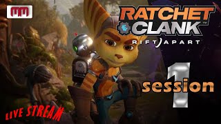 LIVE - Ratchet and Clank Rift Apart on PS5 #1