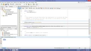 java swing framework hello-world netbeans
