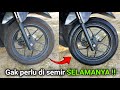 PERMANENT BLACK !! Practical way to blacken motorcycle tires and body !!