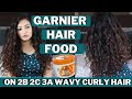 Garnier Hair Food on 2b 2c 3a Wavy Curly Hair