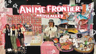 Last con of 2024 \u0026 first time in Texas! Anime Frontier Artist Alley 2024🫡