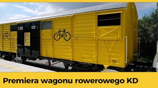 Wagon rowerowy Kolei Dolnośląskich